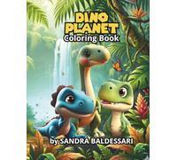DINO PLANET: A Coloring & Activity Book with 37 Unique Dinosaurs | Mazes, Spot the Differences, Hidden Dinos, Dot-to-Dot & More | Creative Fun for Kids Ages 3-8