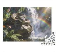 Dino podría Puzzle 1000 Piezas Cartón Puzzle Grande Adulto Difícil Python Coleccionistas Regalo 52x38cm/1000pcs