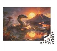 Dino podría Puzzle 1000 Piezas Cartón Puzzle Grande Adulto Difícil Python Educa Navidad 38x26cm/1000pcs