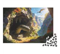 Dino podría Puzzle 1000 Piezas Cartón Puzzle Grande Adulto Relajarse Python Puzzle Familiar Padres E Hijos 38x26cm/1000pcs