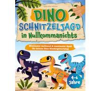Dino Schnitzeljagd in Nullkommanichts: Minimaler Aufwand & maximaler Spaß für deinen Dino Kindergeburtstag I Schatzsuche Komplettset für Kinder von 4-6 Jahren