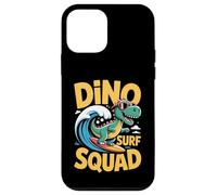 Dino Surf Squad - Divertidas vibraciones de verano de dinosaurios surfeadores Carcasa para iPhone 12 mini