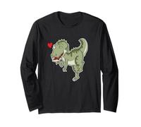 Dino T-Rex está Enamorado Manga Larga