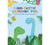 Dino-Tastic Learning Fun: Tracing Exercises, Puzzles & More!