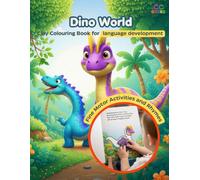 Dino World: Clay Colouring Book for early language development. (Lovely Creatures)