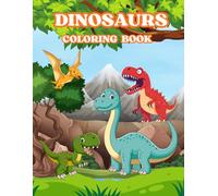 Dino World Colouring: Fun & Surprising Dinosaur Scenes for Kids to Color