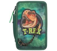 Dino World - Triple Pencil Case - T-Rex - Green -( 0412506 ) Toy NUEVO