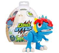 DINOBYTES Dilo | Figura de acción Dinosaurio articulado con Casco y Funciones de Batalla niños y niñas +3 Años