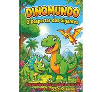 DinoMundo - O Despertar dos gigantes Dinossauros para Colorir: Dinossauros para Colorir/Pintar indicado para crianças, estimula a criatividade das ... (Livros para Pintar/Colorir (Crianças))