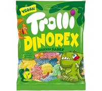 Dinorex - una aventura gustativa llena de sabores exóticos que hará las delicias de grandes y pequeños amantes de los dulces juguetones - Compatible con Trolli - 150g