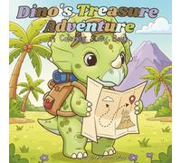 Dino's Treasure Adventure: A Coloring Story Book