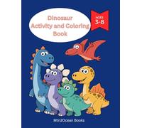Dinosaur Activity and Coloring Book