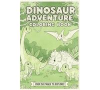 Dinosaur Adventure: Coloring Book