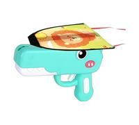 Dinosaur Airplane Shooter Toy, Portable Glider Plane, 7.5 Inches Airplane Projector with Launch Feature, Outdoor Airplanes Toy, Kids Glider Plane with Cute Design for Boys Camping Picnic Garden Beach