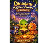 DINOSAUR BEDTIME STORIES FOR KIDS AGES 5-7: Gentle Prehistoric Adventures About Friendship, Kindness, and Imagination