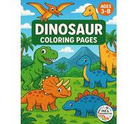Dinosaur Coloring Adventure: by Ink & Imagination