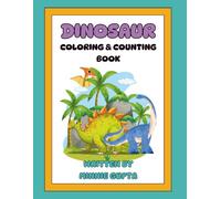 Dinosaur: Coloring and counting book