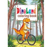 Dinosaur Coloring Book: 30 Unique Coloring Pages Plus 5 Spot The Difference GAME for Kids Ages 3-8