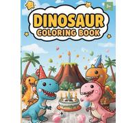 Dinosaur Coloring Book: Adorable Dinosaurs for Kids Ages 3+ - Tiny Wonders Collection (Tiny Wonders Books)