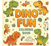 Dinosaur Coloring Book for kids Ages 3-5: 33 Easy and Adorable Dinosaur Pages with Big Eyes,Thick Outlines, and Simple Shapes for Toddlers (Coloring Books for 3-5 Years Kid)
