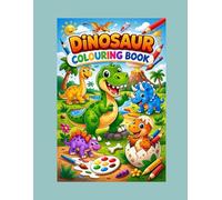 Dinosaur coloring book for kids: Let's Fun