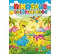 Dinosaur Coloring Book: Fun and learn