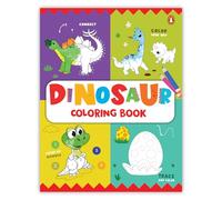 Dinosaur Coloring Book: Fun Dinosaur Coloring Activity Book for Kids | Includes Number Coloring, Dot-to-Dot, Tracing & Copy-Color Activities | Perfect ... I Ages 3+ [Penguin Early Learning Series]
