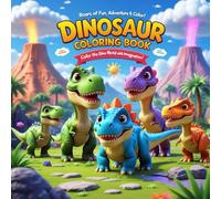 Dinosaur Coloring Book: Roar into a World of Colorful Dinosaurs!