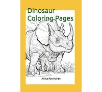 Dinosaur Coloring Pages (Colouring books for children)
