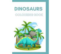 Dinosaur colouring book