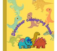 Dinosaur colouring book, fun and creative book for kids, little dino colouring book | Inkwell by vanshi (Books for kids)