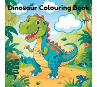 Dinosaur colouring book: ""Fun Dinosaurs to Color for Kids Ages 4-8: A Jurassic Journey in Creativity!"!"