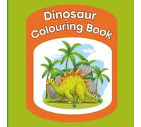 Dinosaur Colouring Book: Over 25 Easy to Colour Dinosaur Stencils for little creators