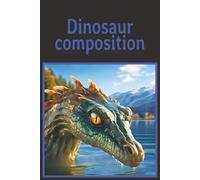 Dinosaur Composition: Dinosaur journal, screen free for kids writing books, 6 x 9 with 200 pages, Kids composition book, Teens Dinosaur notebook, Gifts for dinosaur lovers, Kids drawing notebook