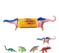 Dinosaur Corn on The Cob Holders,corn Holders for Corn on The Cob Dinosaur Cob Holders,Reusable & Easy To Clean Barbecue Skewers,for BBQ Picnic Camping Parties (#A)