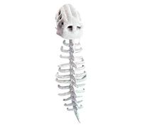 Dinosaur Costume, Plush Skeleton Design, Halloween Cosplay Outfit, Soft 1 Piece Suit for Men, Women, Kids, Adults Dress-Up Fun at Masquerade Parties, Birthday Events, Holiday Shows, or Carnivals