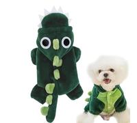 Dinosaur Dog Hoodie - Disfraz de cosplay para perros, disfraces portátiles de dinosaurios para mascotas | Multifuncional Halloween Warm Fleece, Halloween Dinosaur Costume Accessories for Dogs Cats