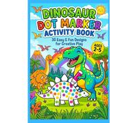 Dinosaur Dot Marker Activity Book For kids 2-5