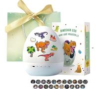 Dinosaur Egg Night Light Projector - Magical Bedtime, Dinosaur Night Light of 21 Effects, Galaxy Projector for 360° Rotation, Dinosaur Toys for Boys&Girls