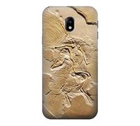 Dinosaur Fossil Funda Carcasa Case para Samsung Galaxy J3 (2017) EU Version