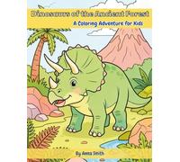 Dinosaur: Fun Dinosaur Scenes in Jungle and Desert for Kids Ages 6 and Up - Large 8.5x11 Pages with T-Rex, Triceratops, Brachiosaurus and More