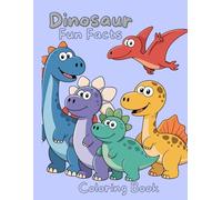 Dinosaur Fun Facts Coloring Book (Cute Coloring (Fun))