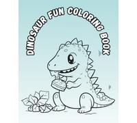 Dinosaur Fun Facts: Fun Facts , Size=7.5x9.25, Page total=59,Age group=3-12 kids coloring book, kids will have fun
