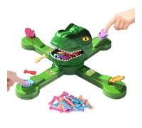 Dinosaur Games - Smooth Safe Bright Color Dinosaur Toy Set, Fun Family Games and Activities, Educational Play and Entertainment, for Parent Child Family Kids Boy Girl Lover Home Indoor Outdoor
