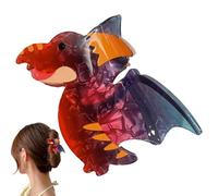 Dinosaur Hair Accessories - Cartoon Acrylic Hair Jaw Clamps, Fashionable Creative Acrylic Haiir Accessories For, Kids, Children, Daily Use, Cute Dinosaur Hairs Clips, Hairs Styling Clips,