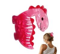 Dinosaur Hair Clips, Cute Acrylic Hair Accessories Girls, Trendy Non-Slip Hairpins & Kids, Lightweight Barrettes for Thick, Fine, Curly, Straight, Fun Gift