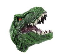 Dinosaur Hand Puppet Glove Toy Soft Rubber T Rex Triceratops Realistic