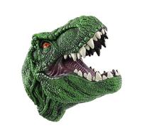 Dinosaur Hand Puppet - T Rex Hand Puppet | Muñecos de mano con forma de dinosaurio realistas para niños, marionetas de goma flexible, goma suave T rex dragón juguetes para niños, actividades de ra