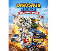 Dinosaur Jobs Coloring Book