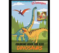 Dinosaur Jungle: A Prehistoric Coloring Adventure: Explore a Jurassic World of Dinos and Foliage Through Vibrant Coloring Pages